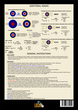 Load image into Gallery viewer, 1ManArmy 1:24 Hawker Typhoon Mk.IB High-Definition Paint Masks