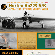 Load image into Gallery viewer, 1ManArmy 1:32 Horton HO 229 A/B High-Definition Paint Masks