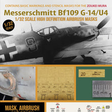 Load image into Gallery viewer, 1ManArmy 1:32 Messerschmitt Bf 109 G-14/U4 High-Definition Paint Masks