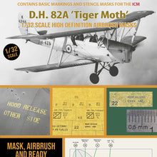 Load image into Gallery viewer, 1ManArmy 1:32 De Havilland DH. 82 Tiger Moth High-Definition Paint Masks