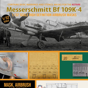 1ManArmy 1:32 Messerschmitt Bf 109 K-4 High-Definition Paint Masks