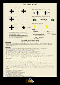 1ManArmy 1:32 Messerschmitt Bf 109 K-4 High-Definition Paint Masks