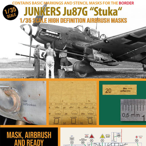 1ManArmy 1:35 Junkers Ju 87G Stuka High-Definition Paint Masks