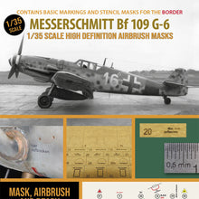 Load image into Gallery viewer, 1ManArmy 1:35 Messerschmitt Bf 109 G-6 High-Definition Paint Masks