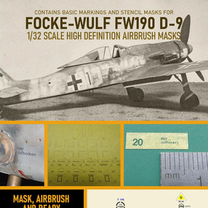 1ManArmy 1:32 Focke-Wulf FW 190 D-9 High-Definition Paint Masks