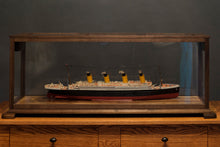 Load image into Gallery viewer, 36 Inch Hardwood Ship Display Case